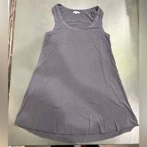 Z Supply Blue Grey Tank Mini Dress Size Large